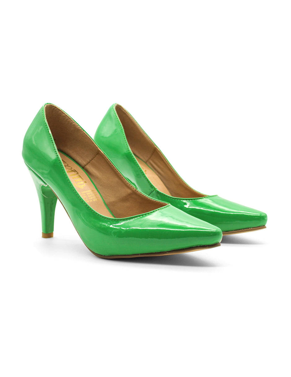 Zapatillas Color Verde Para Mujer De RBCOLLECTION