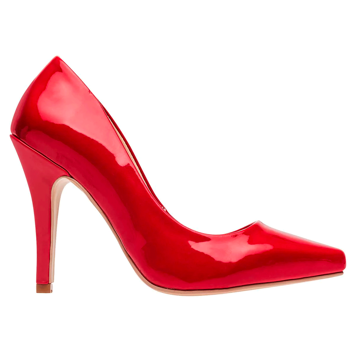 Zapatillas Exterior Piel sintética Color Rojo De Charol Para Mujer De RBCOLLECTION